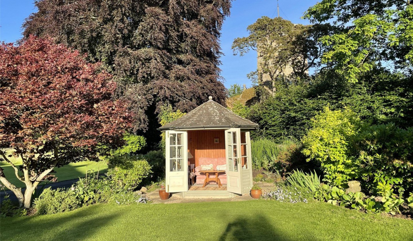 Summer House with doors open